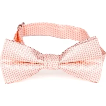 Motýlek pánský AMJ vzorovaný, světlý lososový / puntíkovaný MP419