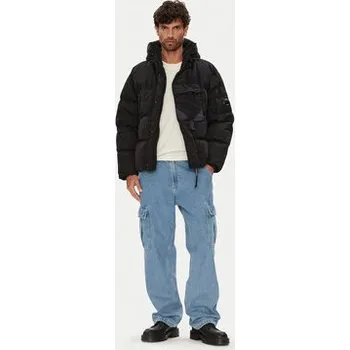 C.P. Company Vatovaná bunda 19CMOW013A006369M Černá Regular Fit XL