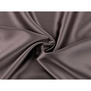 Satén splývavý Rose béžová tm. 1 m