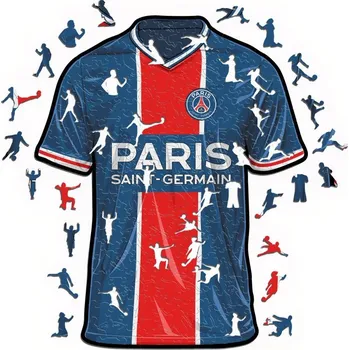 PARIS SAINT GERMAIN FC Dřevěné puzzle Paris Saint Germain FC, dres, 270 ks