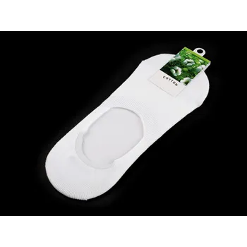 Deštník Dámské / dívčí bavlněné ponožky do tenisek bílá 12 pár