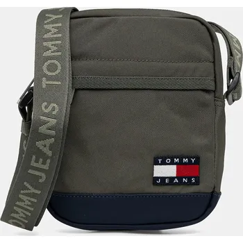 Kabelka Taštička Tommy Jeans AM0AM13389 zelená 78X, vel. ONE SIZE