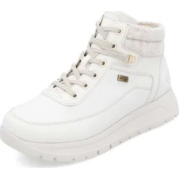 Dámské kozačky Rieker Dámská kotníková obuv REMONTE D2V71-80 bílá W5 37