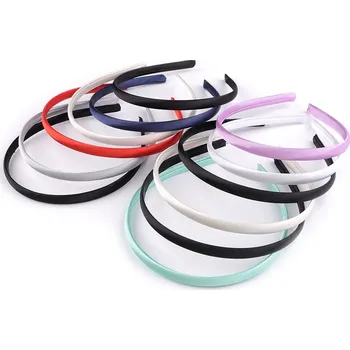 Saténová čelenka do vlasů mix náhodný 12 ks