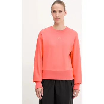 Dámská mikina Bavlněná mikina adidas All SZN KD9775 oranžová 32X, vel. S
