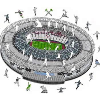 WEST HAM UNITED FC Dřevěné puzzle West Ham United FC, stadion, 270 ks