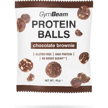 GymBeam Protein Balls 45 g čokoládové brownie