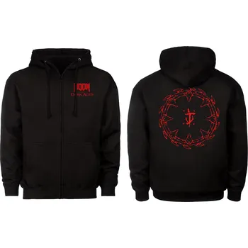 Pánská mikina Doom The Dark Ages - mikina na zip "SHIELD" velikost L