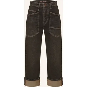 Dámské džíny Mac Dámské Džíny Baggy, d958 brown tinted black wash, 42