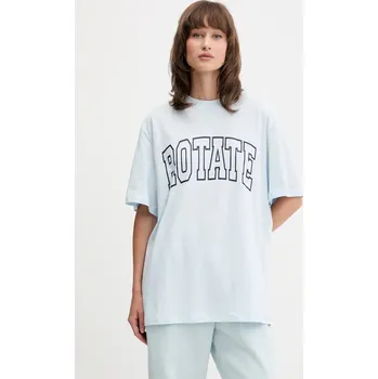 Pánské tričko Bavlněné tričko Rotate 114392184 modrá 05X, vel. M