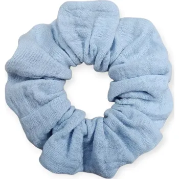 ESITO | Scrunchies mušelínová Blue - modrá / UNI