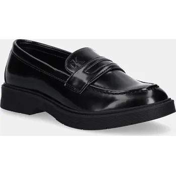 Dámské mokasíny Dětské mokasíny Calvin Klein Jeans černá barva, V3X4-83181 V3X4.83181 99X, EUR 40