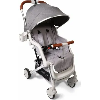 Kočárek Cangaroo Dětský kočárek 2v1, Mira MINI - šedý, BMC22