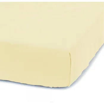 Prostěradlo Bavlněné prostěradlo 60x120cm - krémová