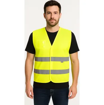 reflexní vesta PORTWEST Sítovaná reflexní vesta HiVis C494 - Žlutá, vel. 4XL/5XL
