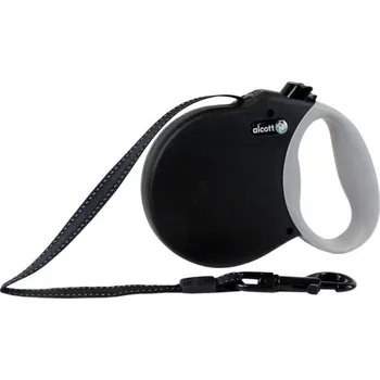 Vodítko pro psa Vodítko Alcott Adventure páskové černé M 5m