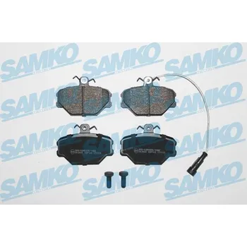 Brzdová destička Sada brzdových destiček, kotoučová brzda SAMKO 5SP102