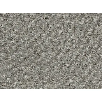 Koberec Metrážní koberec Bingo 6885 šedý Šíře role: 3 m Nízká cena, vysoká odolnost