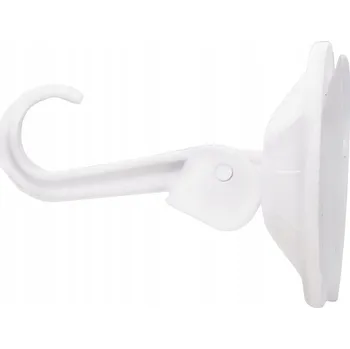 Věšák Háček s přísavkou Orion bílý