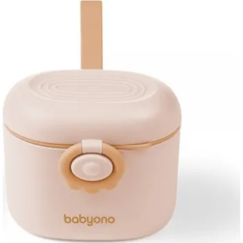 Kojenecká láhev Zásobník na sušené mléko - béžová