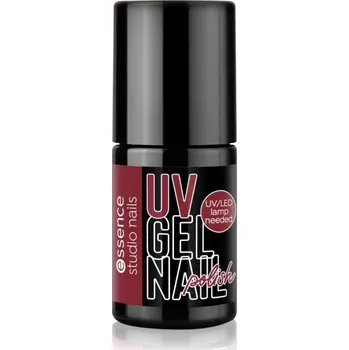 Lak na nehty essence studio nails UV GEL NAIL gelový lak na nehty s použitím UV/LED lampy odstín 04 REDtastic! 5 ml