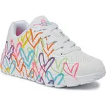 Sneakersy Skechers Uno Lite Spread The Love 314064L/WML Bílá 28_5