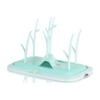 Stojan na víno Cangoroo Stojan na sušení láhví - tyrkys