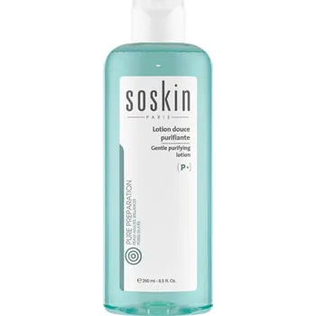 Soskin Paris GENTLE PURIFYING LOTION 250 ml Čistící pleťová voda (tonikum) pro mastnou a smíšenou pokožku