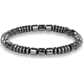 Náramek B-TOP Náramek z hematitových korálků