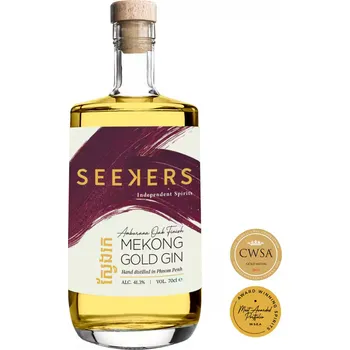 Gin Seekers Mekong gold - gin 41,3% 0,7L