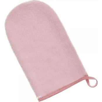 Žínka froté, myjka k mytí miminka - sv. růžová