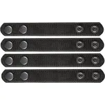 Poutka připínací na opasek 4 v balení ČERNÉ