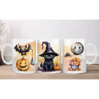 Hrnek 330ml, HALLOWEEN, cena za 1 ks