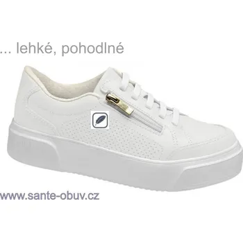Dámská zdravotní obuv SANTÉ DA/3541 WHITE vych. obuv vel.37-41, --- - 40