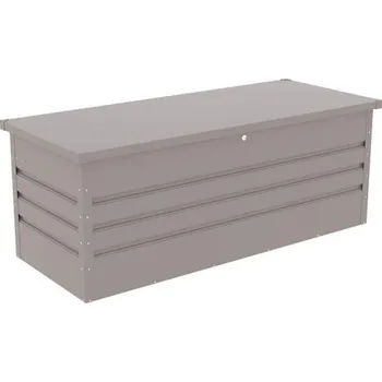 Zahradní úložný box G21 Plechový zahradní box Denver 560 l 165 x 69 x 62 cm šedá