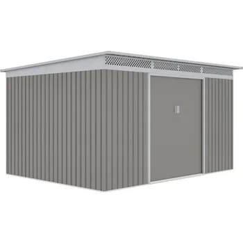 Zahradní domek G21 Zahradní domek GRAH GRAH 915 340 x 189 x 269 cm metalická šedá