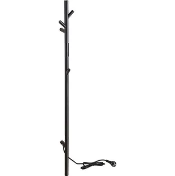 Radiátor Bemeta Elektrický sušák ručníků 1180 mm, tyč, 30W, nerez, černá 704151010