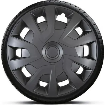 Poklice na kolo Poklice pro dodávky na plechové disky kol 16" vypouklé Fiat Ducato černé