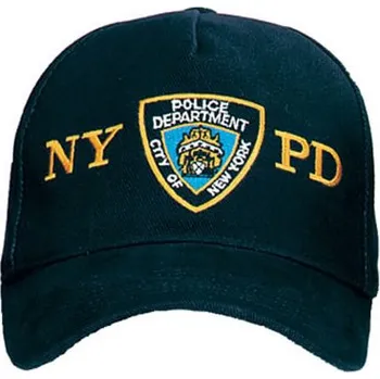 Čepice Čepice LICENSED NYPD SHIELD baseball MODRÁ