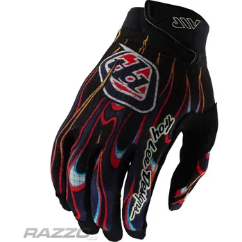 Rukavice Dětské rukavice TroyLeeDesigns Youth AIR Glove Torched Black Red 2025 KXL