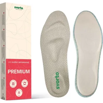 Vložka do bot SVORTO Vložky ortopedické PREMIUM 092 vel.36-46, --- - 36