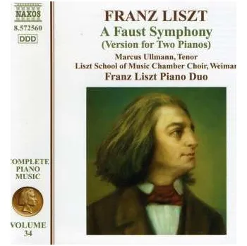 Zahraniční hudba CD Franz Liszt: A Faust Symphony (Version For Two Pianos) 2011