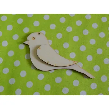 Stavební deska Výřez z překližky, P39, PTÁČEK ANIČKA, 9,2x4,9cm, 1ks