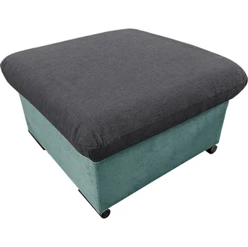 Taburet Taburet COOL | 68x68x42 cm | bez úložného prostoru | šedo modrá 24/30