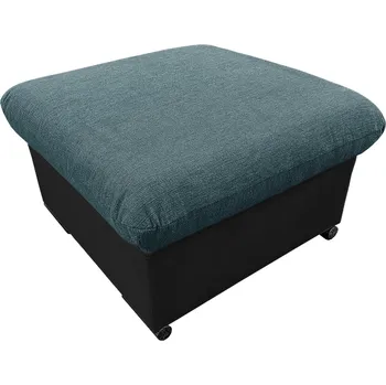 Taburet Taburet COOL | 68x68x42 cm | bez úložného prostoru | tyrkysovo černá 12/15