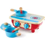 Kuchyň - Dvouvařič s příslušenstvím (Hape)