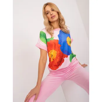 Dámská halenka DHJ KMPL 8899 sada 1.04 světle růžová jedna velikost