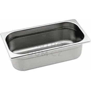 GN 1/3 (h=100 mm) nerezová plná OPTINOX