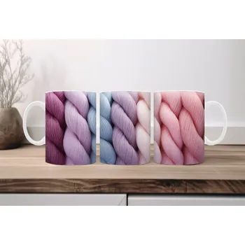 Hrnek 330ml, PŘÍZE, VLNY 3, cena za 1 ks