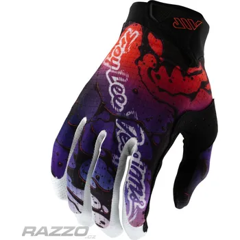 Chránič rukou Dětské rukavice TroyLeeDesigns Youth AIR Glove Drip Black Purple 2025 KL